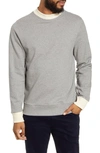 Oliver Spencer Robin Slim Fit Organic Cotton Sweater In Clayton Grey