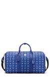 MCM LARGE TRAVELER VISETOS DUFFLE BAG,MMVASVY01