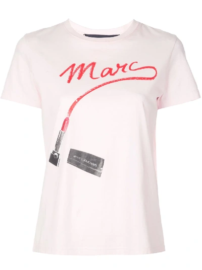 Marc Jacobs Ladies The St. Mark's T-shirt In Light Pink