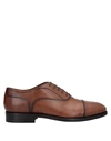 Ortigni Laced Shoes In Tan