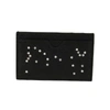 ALEXANDER MCQUEEN ALEXANDER MCQUEEN MEN'S BLACK LEATHER CARD HOLDER,5508201AC9N1000 UNI