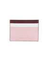 Marni Checkbook Holder In Pink