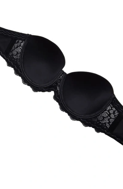 Simone Perele Caresse Strapless Underwire Bra In Black