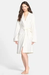 Ralph Lauren Quilted Collar Robe In Ivory