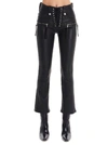 BEN TAVERNITI UNRAVEL PROJECT UNRAVEL PROJECT WOMEN'S BLACK LEATHER PANTS,UWJB003F19LEA0011000 25