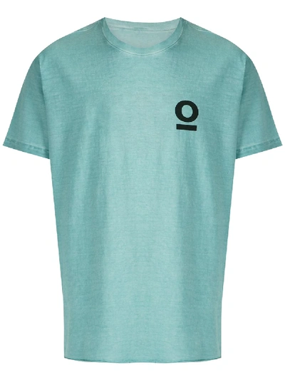 Osklen Watercolour Print T-shirt In Blue