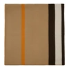 BURBERRY BURBERRY BEIGE ICON STRIPE THROW BLANKET