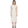 PROENZA SCHOULER OFF-WHITE BARBELL DRESS