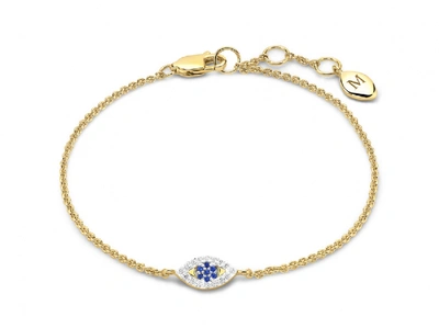 Missoma Evil Eye Bracelet In Gold