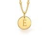 MISSOMA GOLD INITIAL E NECKLACE,PS G N1 E