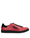 Neil Barrett Sneakers In Red