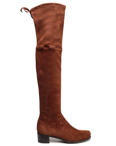 Stuart Weitzman Boots In Brown