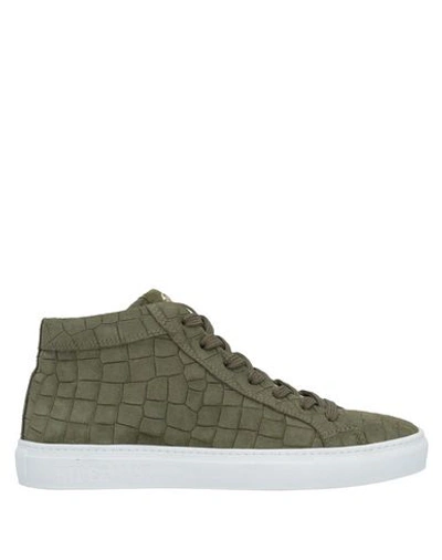 Hide & Jack Sneakers In Military Green