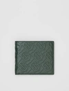 BURBERRY Monogram Leather International Bifold Wallet