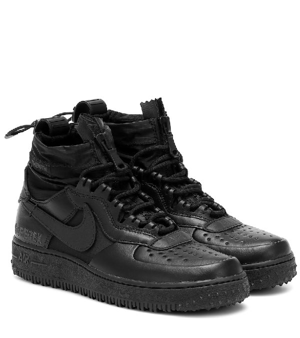 nike gore tex air force 1 black