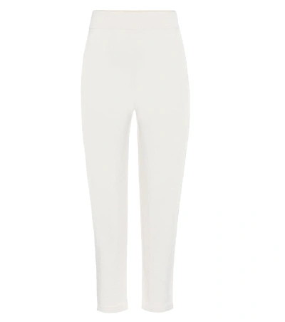 Agnona Cashmere Trackpants In White