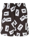 AMIRI CARD PRINT SHORTS,S0M16136PS