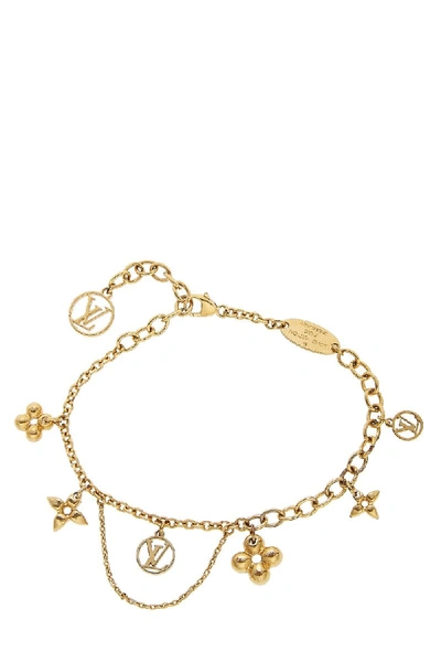 Louis Vuitton Gold Blooming Supple Bracelet