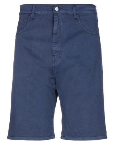 Carhartt Shorts & Bermuda In Dark Blue