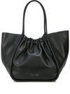 Proenza Schouler Xl Ruched Tote In Black