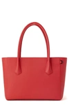 Dagne Dover Signature Legend Coated Canvas Tote In Siren
