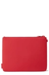 Dagne Dover Scout Extra Large Zip Top Pouch In Siren