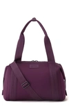 Dagne Dover Medium Landon Neoprene Carryall Duffle Bag - Purple In Eclipse