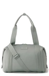 Dagne Dover Medium Landon Neoprene Carryall Duffle Bag In Sage