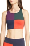 TORY SPORT TORY SPORT COLORBLOCK SPORTS BRA,56957