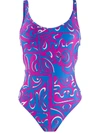 EMILIO PUCCI RIVERA PRINT SWIMSUIT