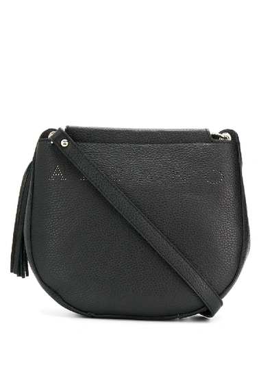 Albano Signature Cross Body Bag In Schwarz