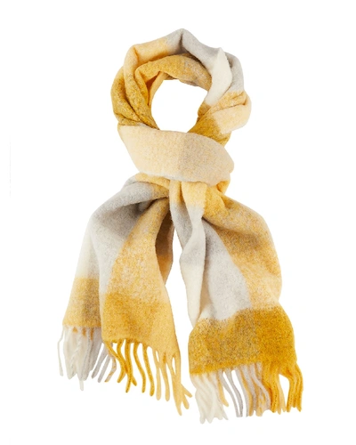 Holzweiler Ibisco Alpaca Scarf In Yellow