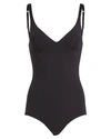 Wolford Mat De Luxe Straps Forming Bodysuit In Black