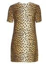 R13 Cheetah Print Shift Dress
