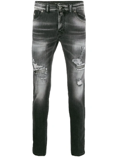 John Richmond Delnorte Skinny Jeans In Grey