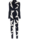 PERFECT MOMENT STAR PATTERN JUMPSUIT
