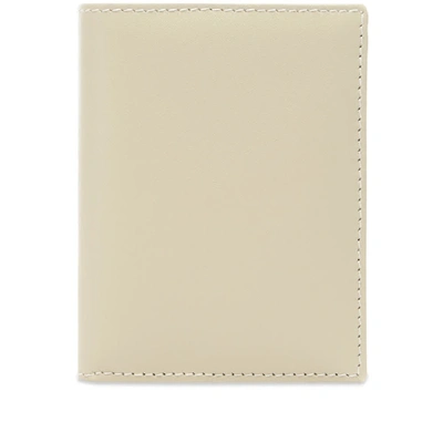 Comme Des Garçons Comme Des Garcons Sa0641 Classic Wallet In White