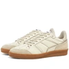 Ami Alexandre Mattiussi Full-grain Leather And Suede Sneakers In Neutrals