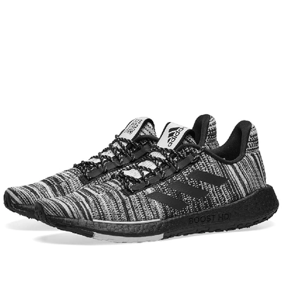 Adidas Consortium Missoni Pulseboost Hd Stretch-knit Trainers In Black