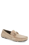 Ferragamo Parigi Bit Driving Moccasin In Cotton