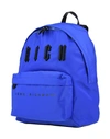 John Richmond Backpack & Fanny Pack In Bright Blue