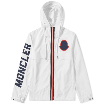 Moncler Montreal Large Logo Tech Jacket In White