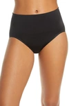 Wacoal Keep Your Cool High-cut Shaping Briefs In Black