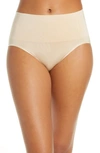 Wacoal Smooth Series Shaping High-cut Briefs In Sand