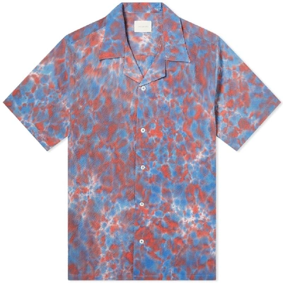 Aimé Leon Dore Tie Dye Vacation Shirt In Blue