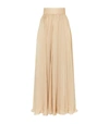 ZIMMERMANN SUPER EIGHT SILK MAXI SKIRT,15014840