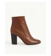 MAJE Flixy leather ankle boots