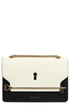 STRATHBERRY EAST/WEST KEYHOLE LEATHER CROSSBODY BAG,20194-805-500-950-W