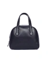 THE ROW THE ROW BLACK LEATHER BOWLER 9 BAG,W1221L52/blk