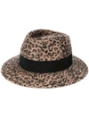 SAINT LAURENT Leopard Print Hat,A8BD3B7D-C427-05FA-65C6-5DE0DDAC3E71